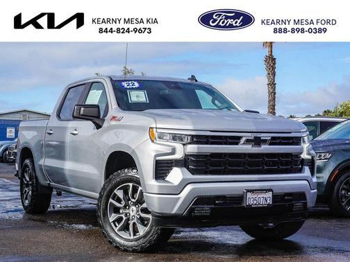 Silver Ice Metallic 2022 Chevrolet Silverado 1500 RST