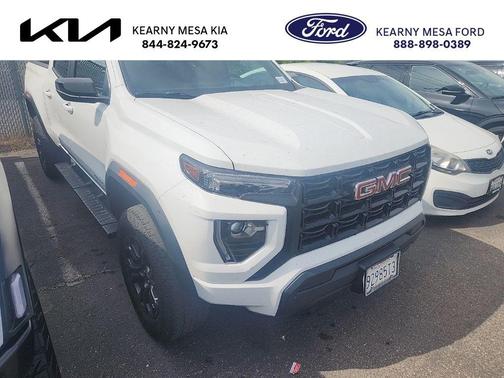 Summit White 2023 GMC Canyon Elevation