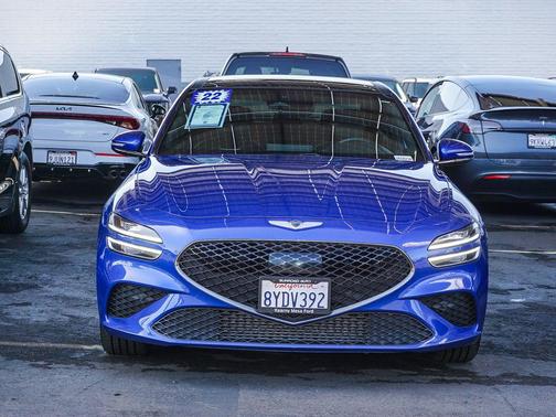 Mallorca Blue 2022 Genesis G70 3.3T