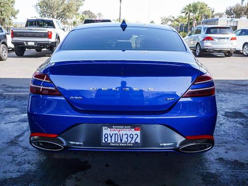 Mallorca Blue 2022 Genesis G70 3.3T