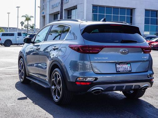 Steel Gray 2020 Kia Sportage SX Turbo