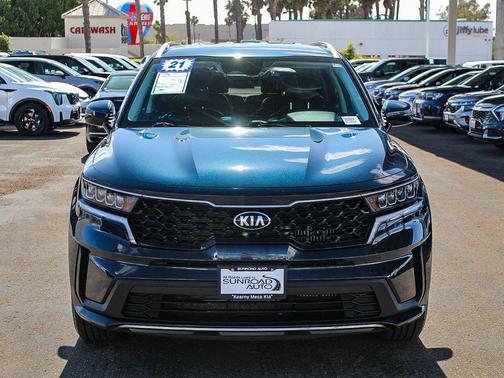 Gravity Blue 2021 Kia Sorento Hybrid S