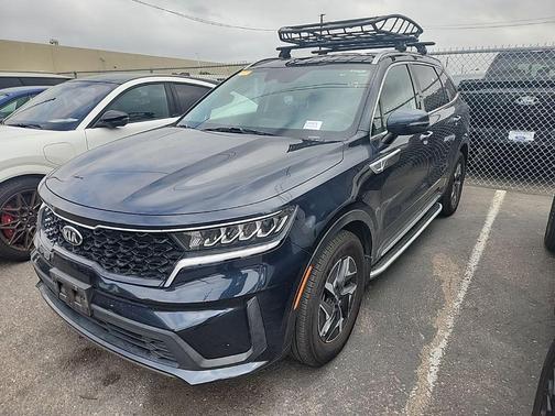 Gravity Blue 2021 Kia Sorento Hybrid S