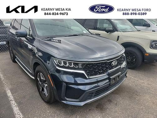 Gravity Blue 2021 Kia Sorento Hybrid S