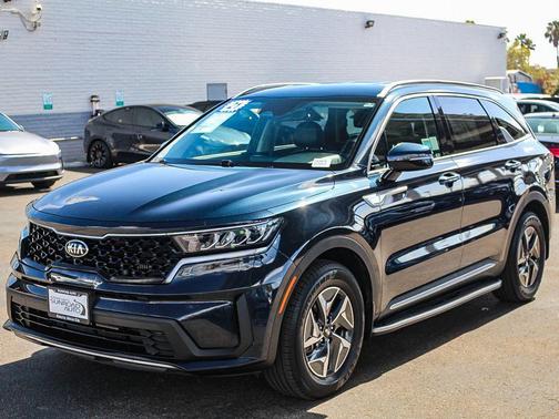 Gravity Blue 2021 Kia Sorento Hybrid S