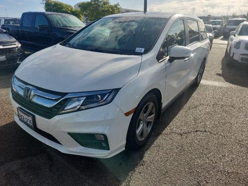 White 2019 Honda Odyssey EX-L
