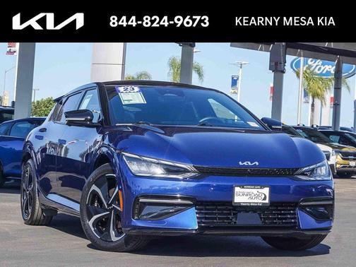 Blue 2023 Kia EV6 GT-Line
