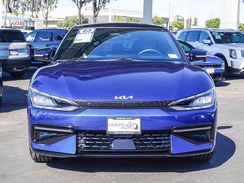 Blue 2023 Kia EV6 GT-Line