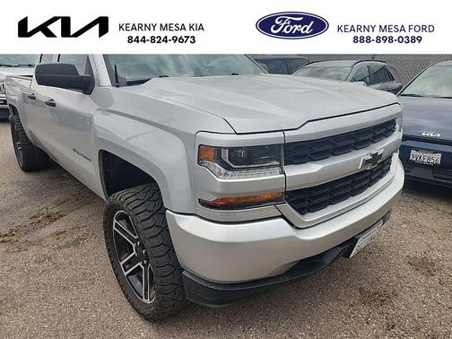 Silver Ice Metallic 2017 Chevrolet Silverado 1500 Custom