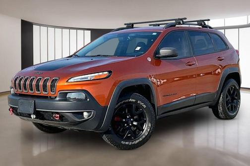 Mango Tango Pearlcoat 2016 Jeep Cherokee Trailhawk