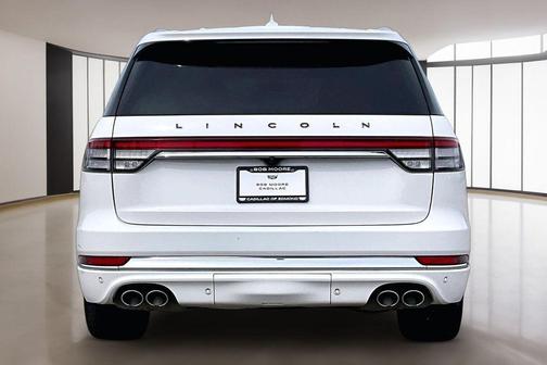 White Metallic 2020 Lincoln Aviator Black Label AWD