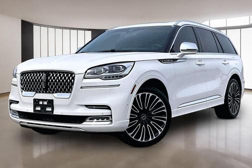 White Metallic 2020 Lincoln Aviator Black Label AWD