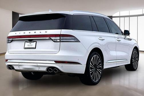 White Metallic 2020 Lincoln Aviator Black Label AWD