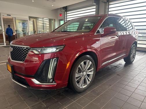 Radiant Red 2023 Cadillac XT6 Premium Luxury AWD
