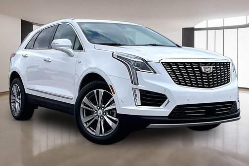 Crystal White Tri-Coat 2026 Cadillac XT5 Premium Luxury
