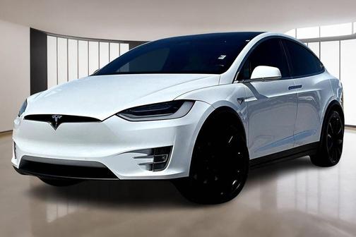 White 2020 Tesla Model X Long Range