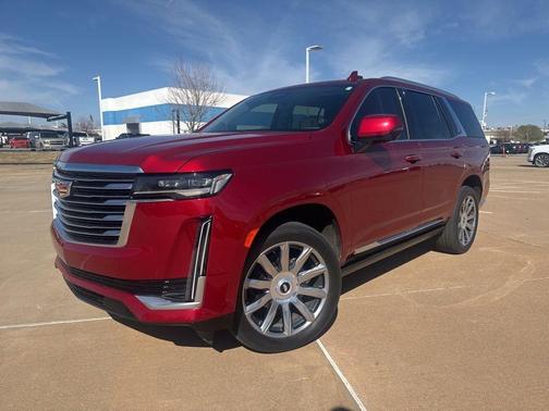 Radiant Red 2023 Cadillac Escalade Premium Luxury Platinum