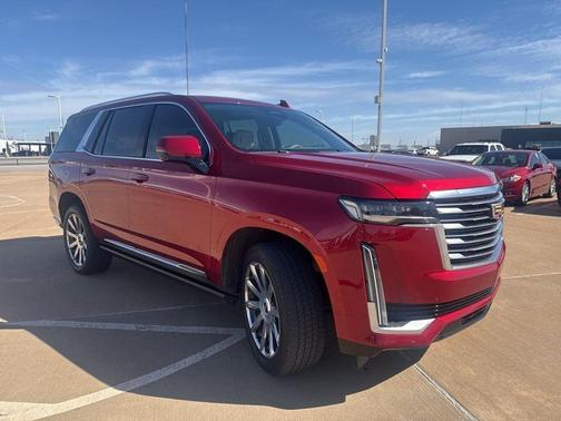 Radiant Red 2023 Cadillac Escalade Premium Luxury Platinum