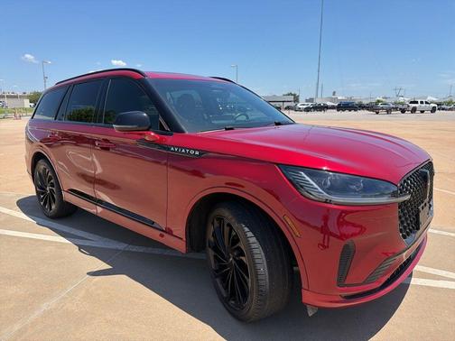 Red 2025 Lincoln Aviator Reserve AWD