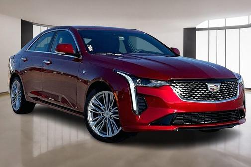 Radiant Red 2026 Cadillac CT4 Premium Luxury