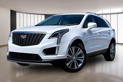 Crystal White Tri-Coat 2026 Cadillac XT5 Premium Luxury