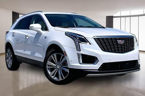 Crystal White Tri-Coat 2026 Cadillac XT5 Premium Luxury