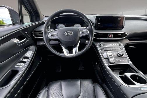 Portofino Gray 2022 Hyundai SANTA FE Calligraphy