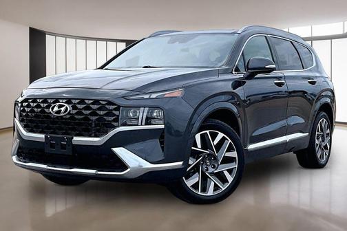 Portofino Gray 2022 Hyundai SANTA FE Calligraphy