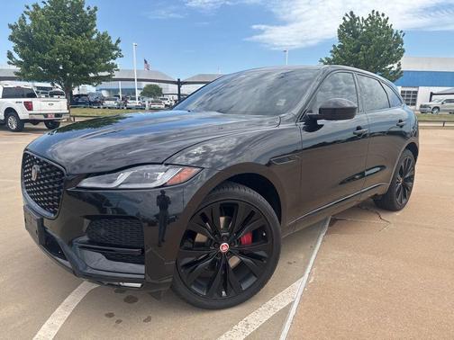 Santorini Black 2022 Jaguar F-PACE S