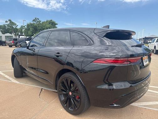 Santorini Black 2022 Jaguar F-PACE S