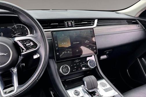 Santorini Black 2022 Jaguar F-PACE S