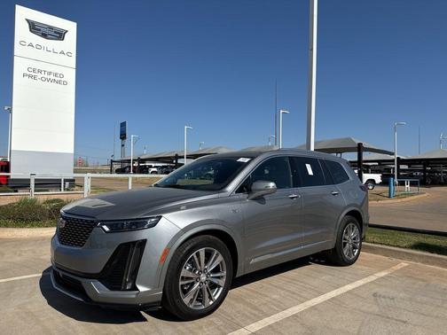 Silver Metallic 2025 Cadillac XT6 Premium Luxury AWD