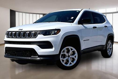 Bright White Clearcoat 2025 Jeep Compass Sport