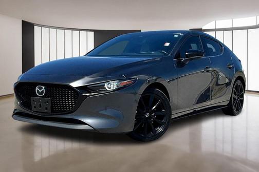 Machine Gray Metallic 2022 Mazda Mazda3 2.5 Turbo AWD