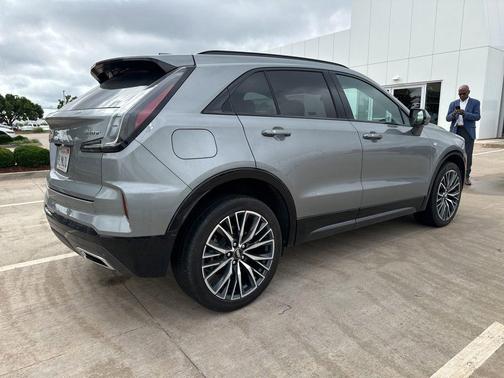 Silver Metallic 2024 Cadillac XT4 Sport