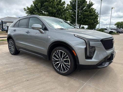 Silver Metallic 2024 Cadillac XT4 Sport