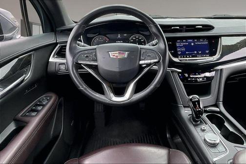 Satin Steel Metallic 2022 Cadillac XT6 Premium Luxury FWD