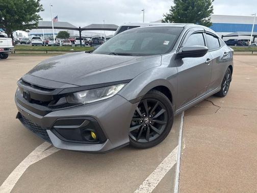 Gray 2021 Honda Civic EX