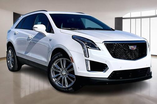 Crystal White Tri-Coat 2026 Cadillac XT5 Sport