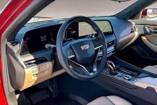 Radiant Red 2026 Cadillac CT5 Premium Luxury AWD