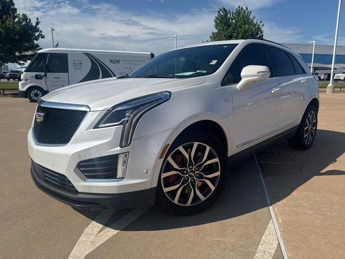 Crystal White Tri-Coat 2022 Cadillac XT5 Sport
