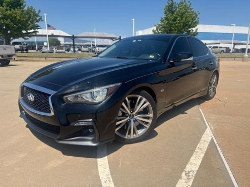 Black Obsidian 2018 INFINITI Q50 3.0t Sport