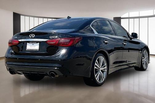 Black Obsidian 2018 INFINITI Q50 3.0t Sport