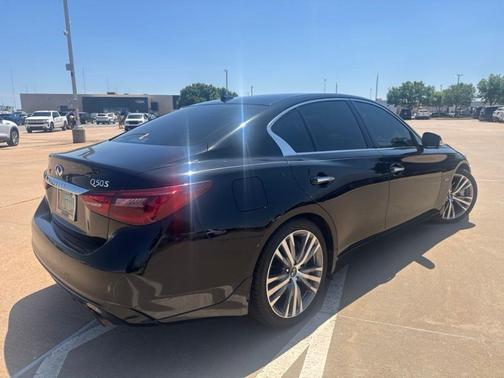 Black Obsidian 2018 INFINITI Q50 3.0t Sport