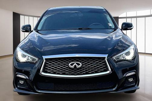 Black Obsidian 2018 INFINITI Q50 3.0t Sport