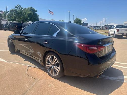 Black Obsidian 2018 INFINITI Q50 3.0t Sport