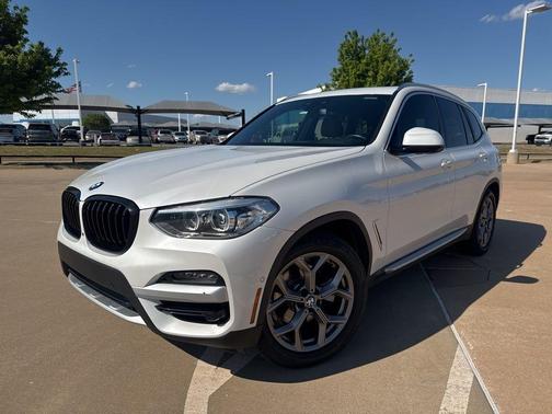 White Metallic 2021 BMW X3 sDrive30i