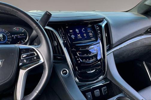 Crystal White Tri-Coat 2017 Cadillac Escalade Platinum