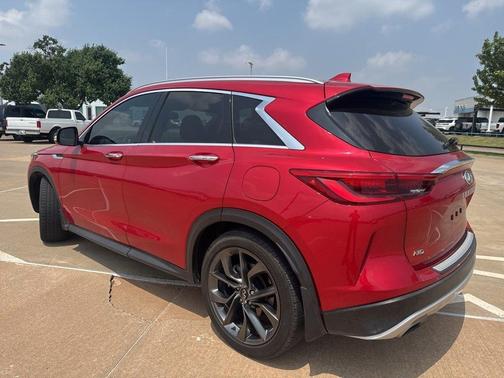 Dynamic Sunstone Red 2022 INFINITI QX50 AUTOGRAPH