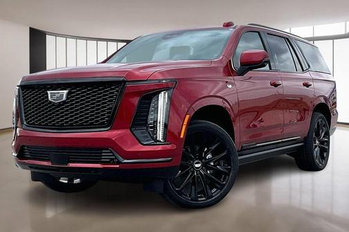 Radiant Red 2026 Cadillac Escalade Platinum Sport